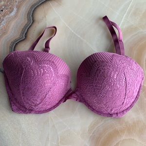 Victoria’s Secret Purple Dream Angels Push Up Bra